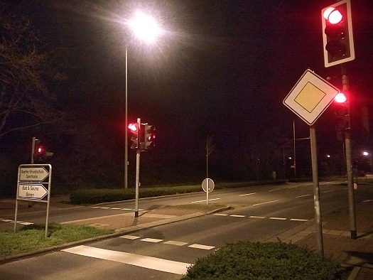 BgB beantragt Änderung der Ampelsteuerung der Ampelanlage Ost­straße/Wolfgang-Fräger-Straße.