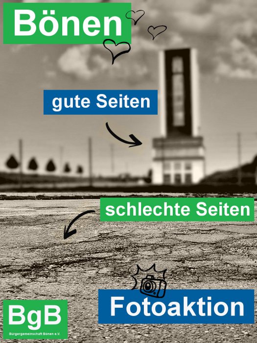 FOTOAKTION: Bönen – gute Seiten / schlechte Seiten